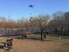 Air Payload Drop Release Mechanism winch system with 25M cable for DJI M350