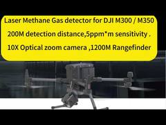 Laser methane gas leakage detector for DJI M350