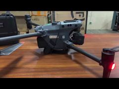 DJI M30 air payload drop release mechanism system with Strobe Warning lights