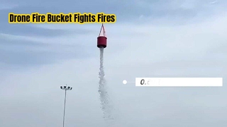 Drone Firefighting Bucket Rapid Response